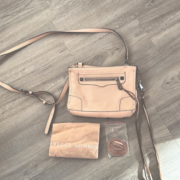 Rebecca Minkoff Handbags - Rebecca Minkoff Light Pink Crossbody Bag with dust bag